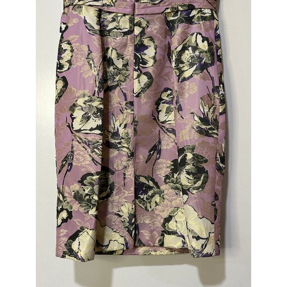 Vera Wang Lavender Label Strapless Floral Party Cocktail Dress Size 2 NWT - Picture 10 of 13